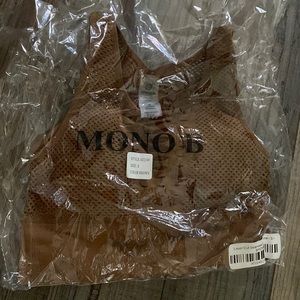 Mono B Sports bra size S NWT